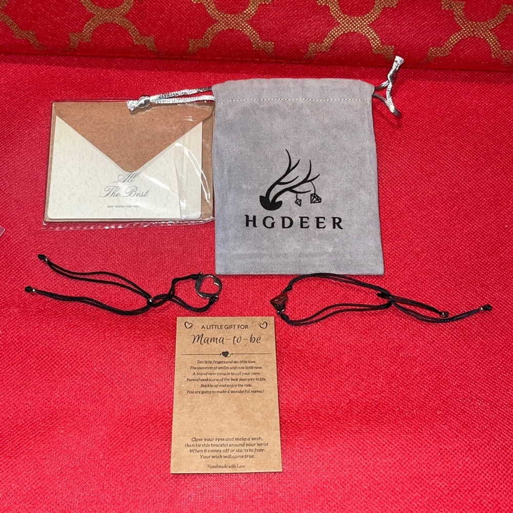 New HGDEER A LITTLE GIFT FOR
Mama-to-be matching bracelets